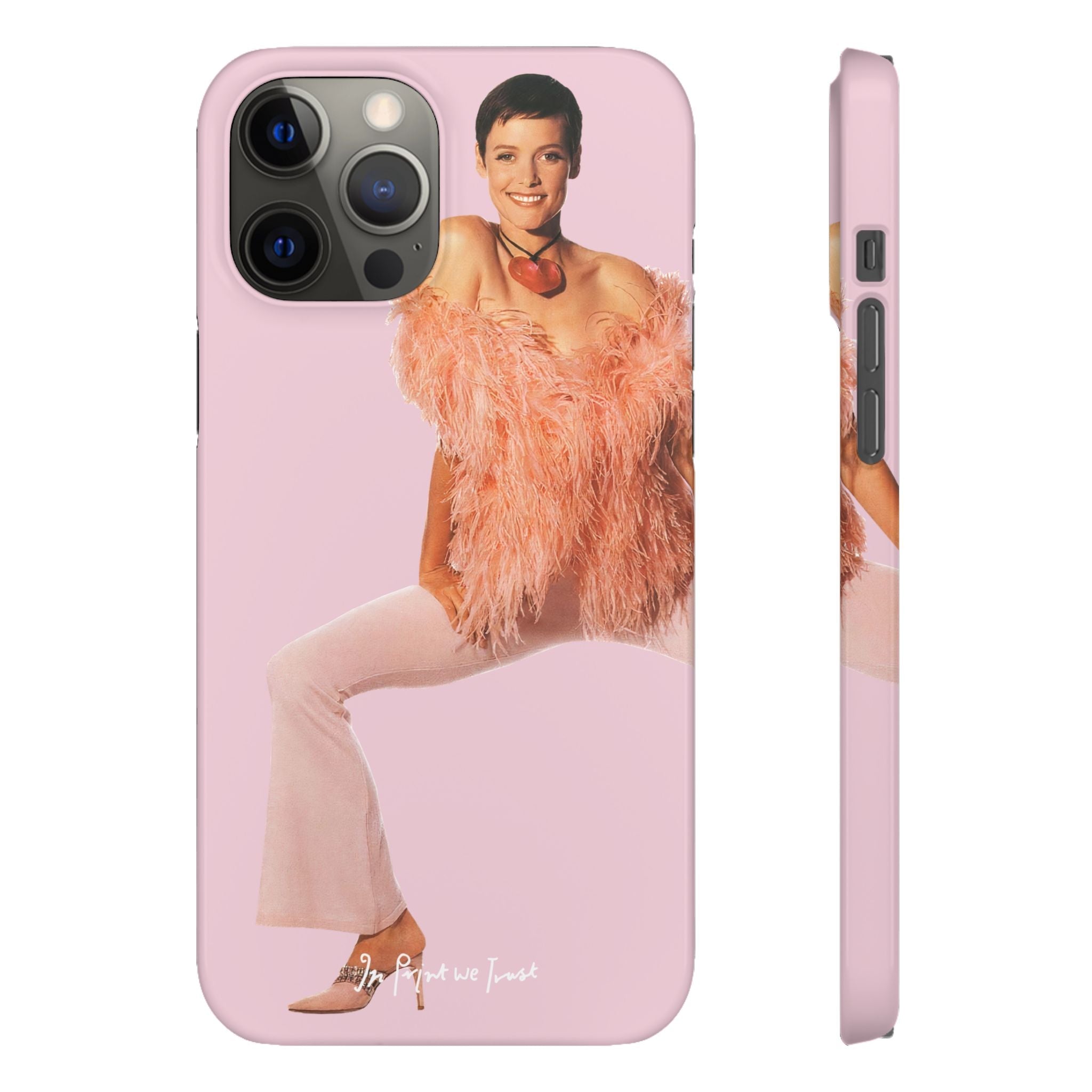 feathers iPhone case - In Print We Trust