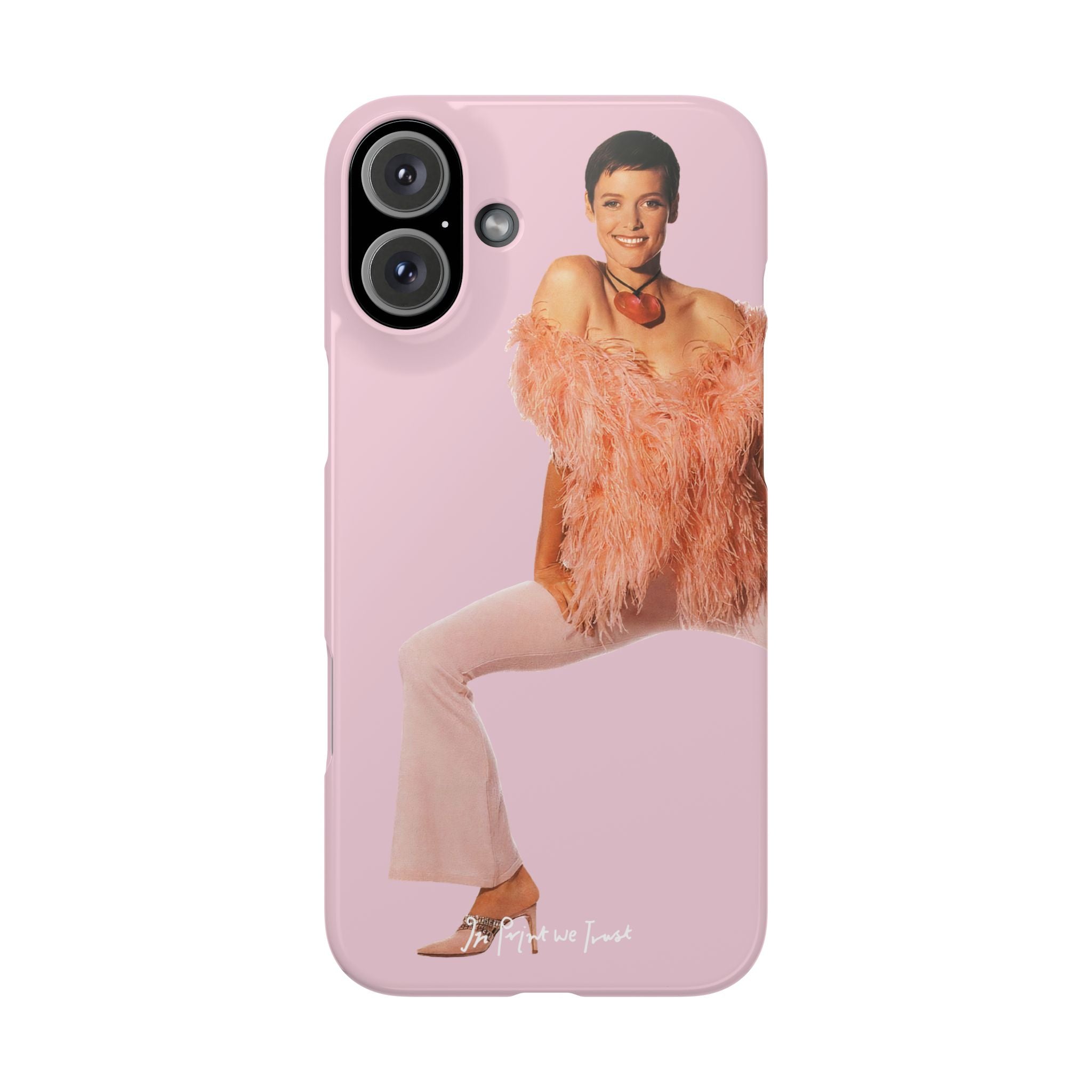 feathers iPhone case - In Print We Trust