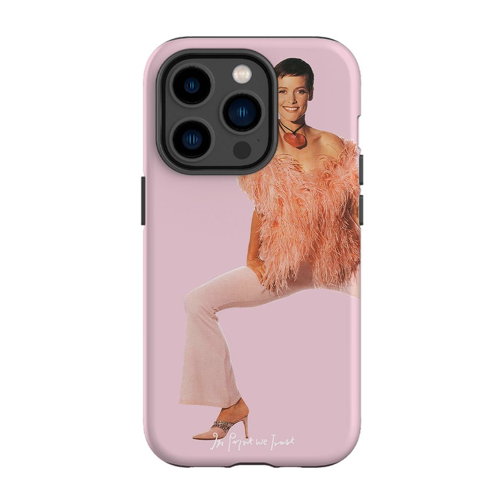 feathers tough iPhone case - In Print We Trust