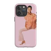 feathers tough iPhone case - In Print We Trust