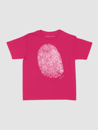 finger print baby tee - In Print We Trust