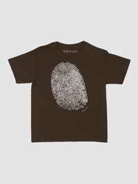 finger print baby tee - In Print We Trust