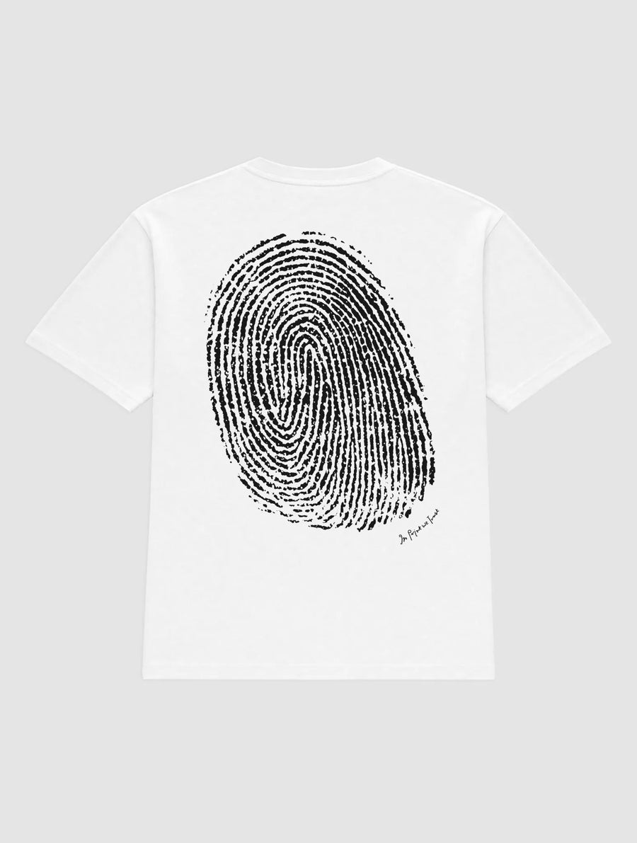 finger print heavyweight tee - In Print We Trust