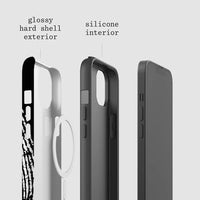 finger print tough iPhone case - In Print We Trust