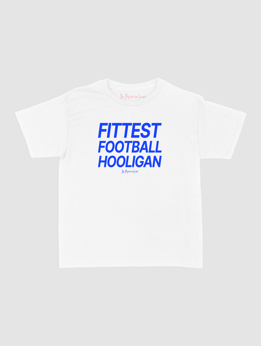 fittest football hooligan baby tee - In Print We Trust