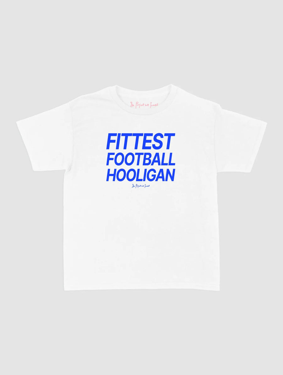 fittest football hooligan baby tee - In Print We Trust