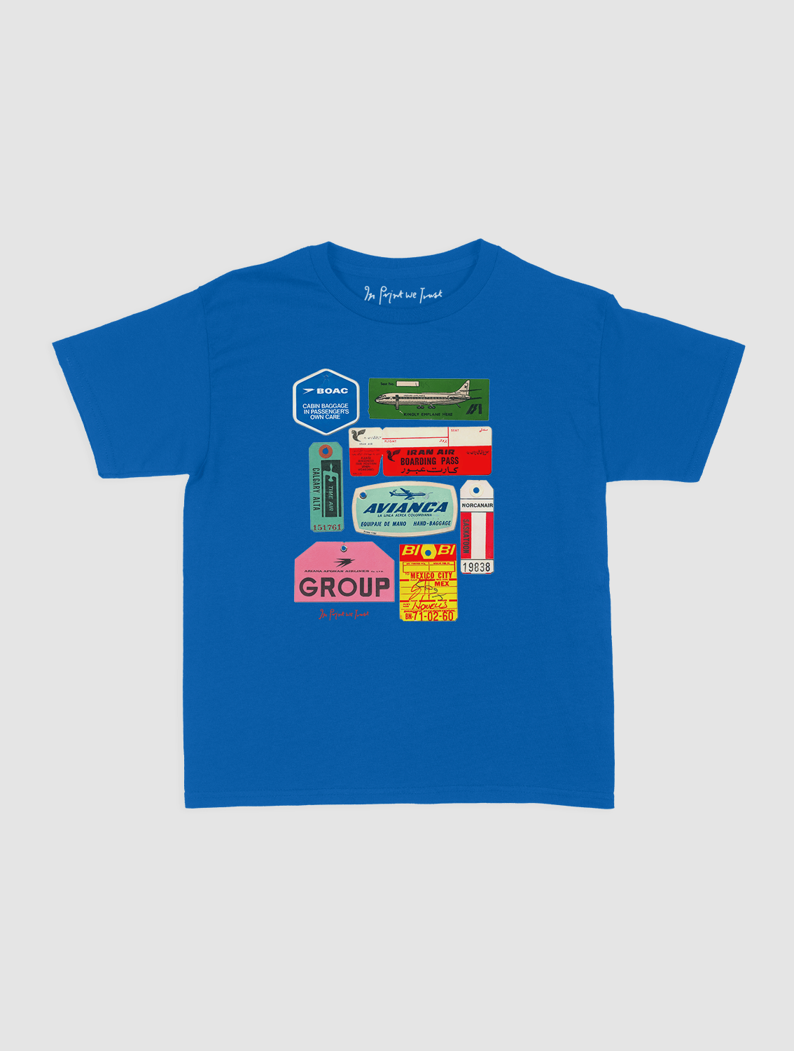flights not feelings baby tee - In Print We Trust