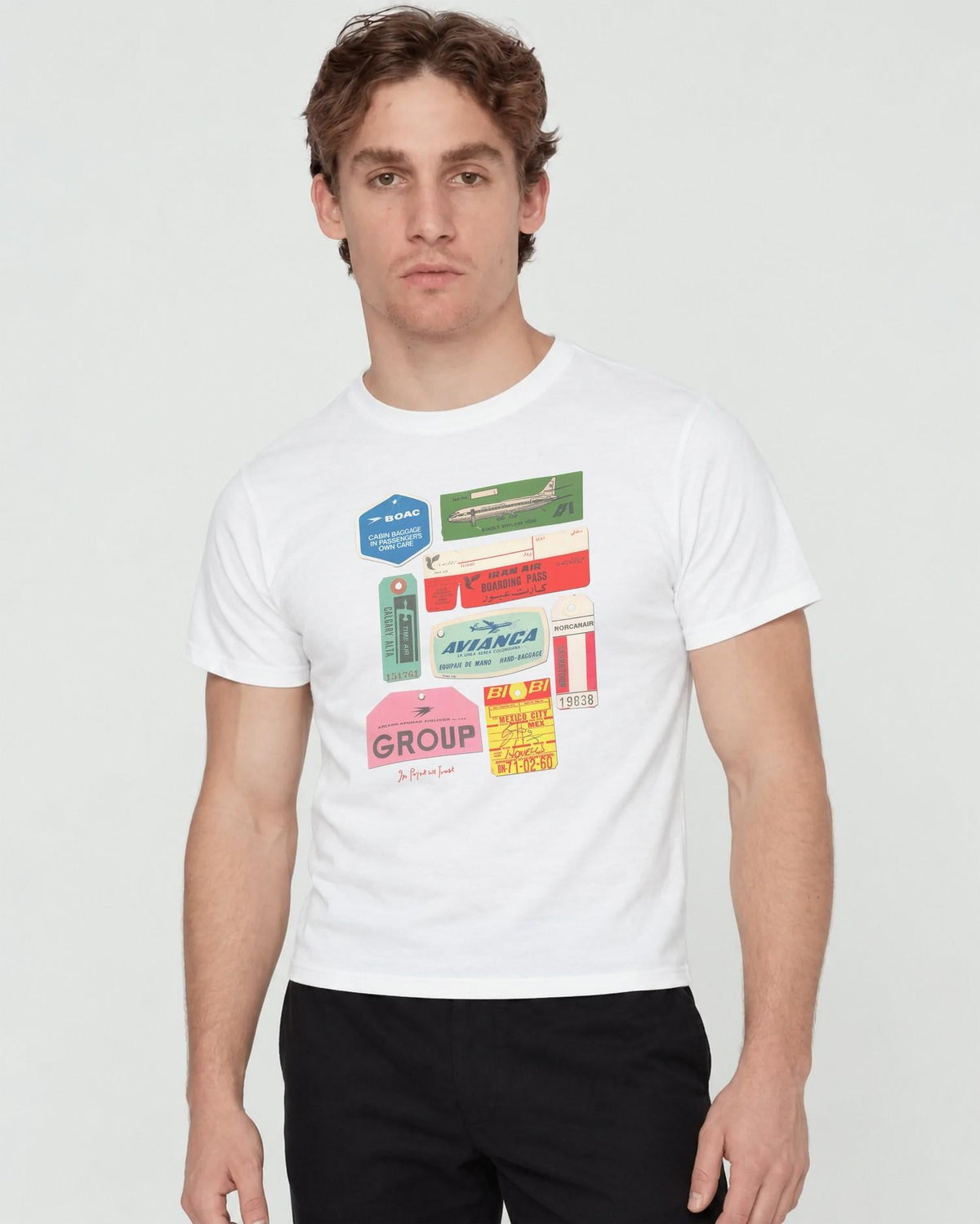 flights not feelings baby tee - In Print We Trust