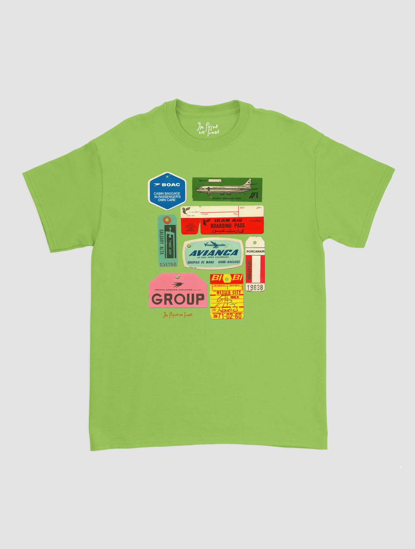 flights not feelings classic tee - In Print We Trust