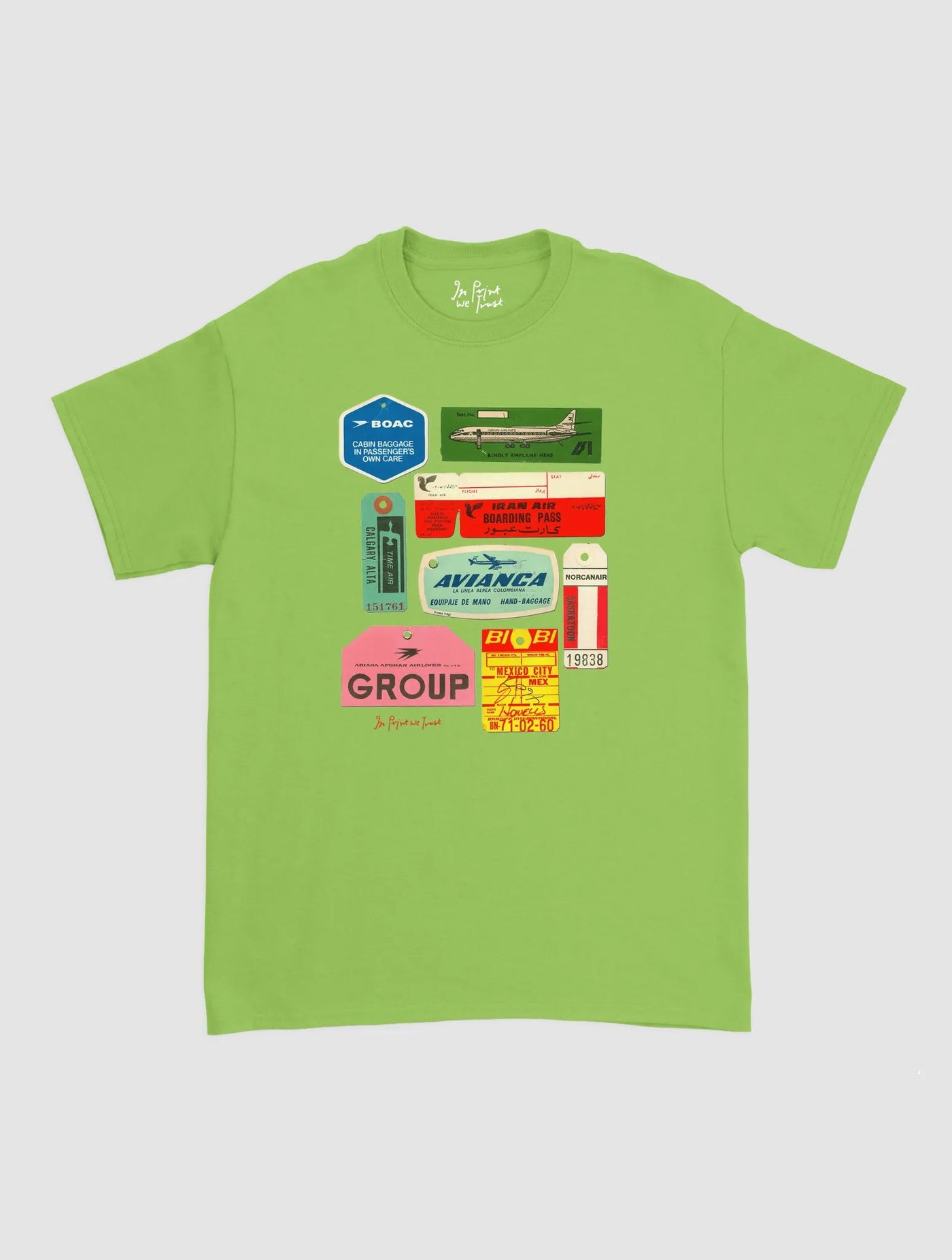 flights not feelings classic tee - In Print We Trust