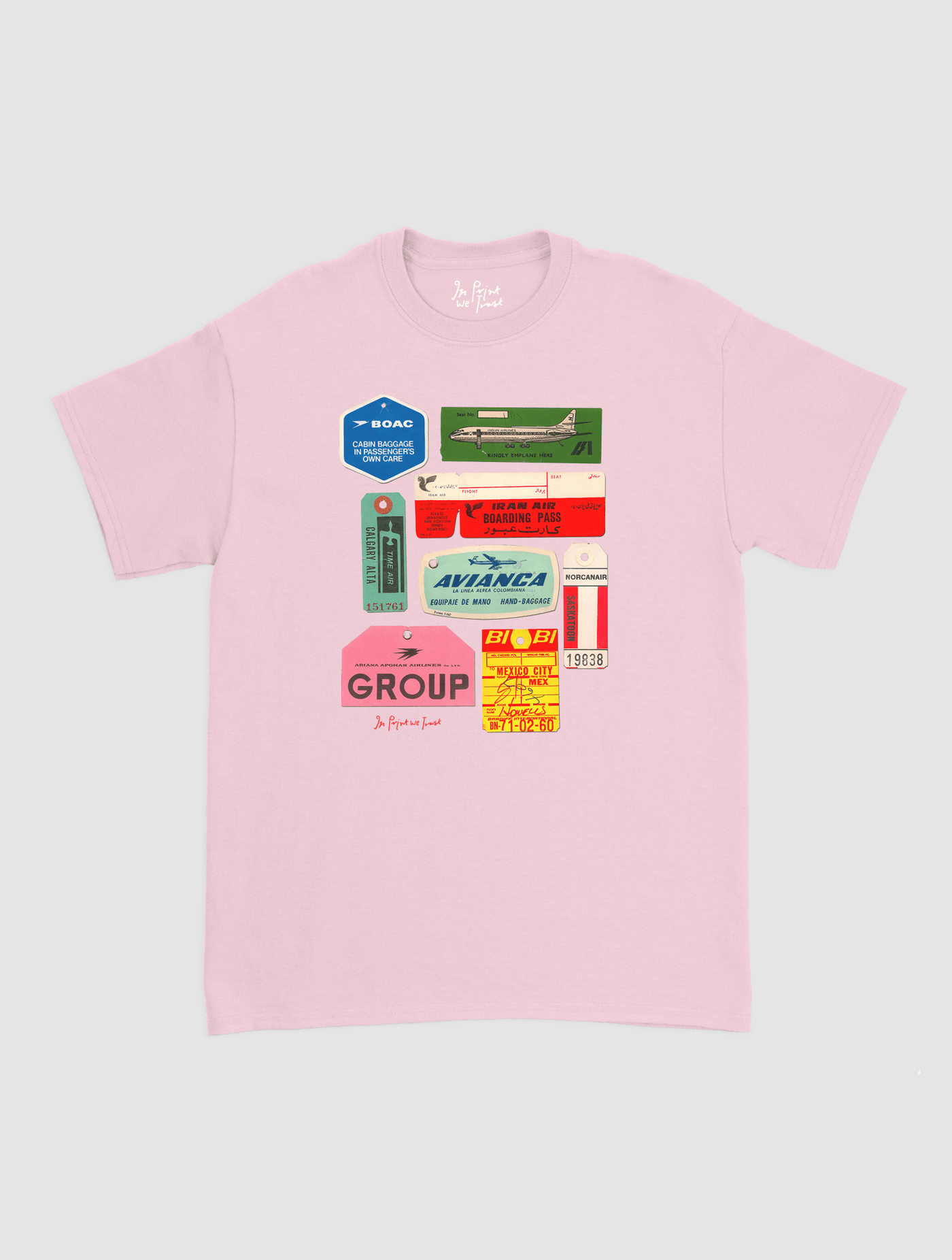 flights not feelings classic tee - In Print We Trust