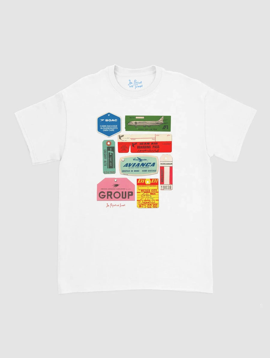 flights not feelings classic tee - In Print We Trust