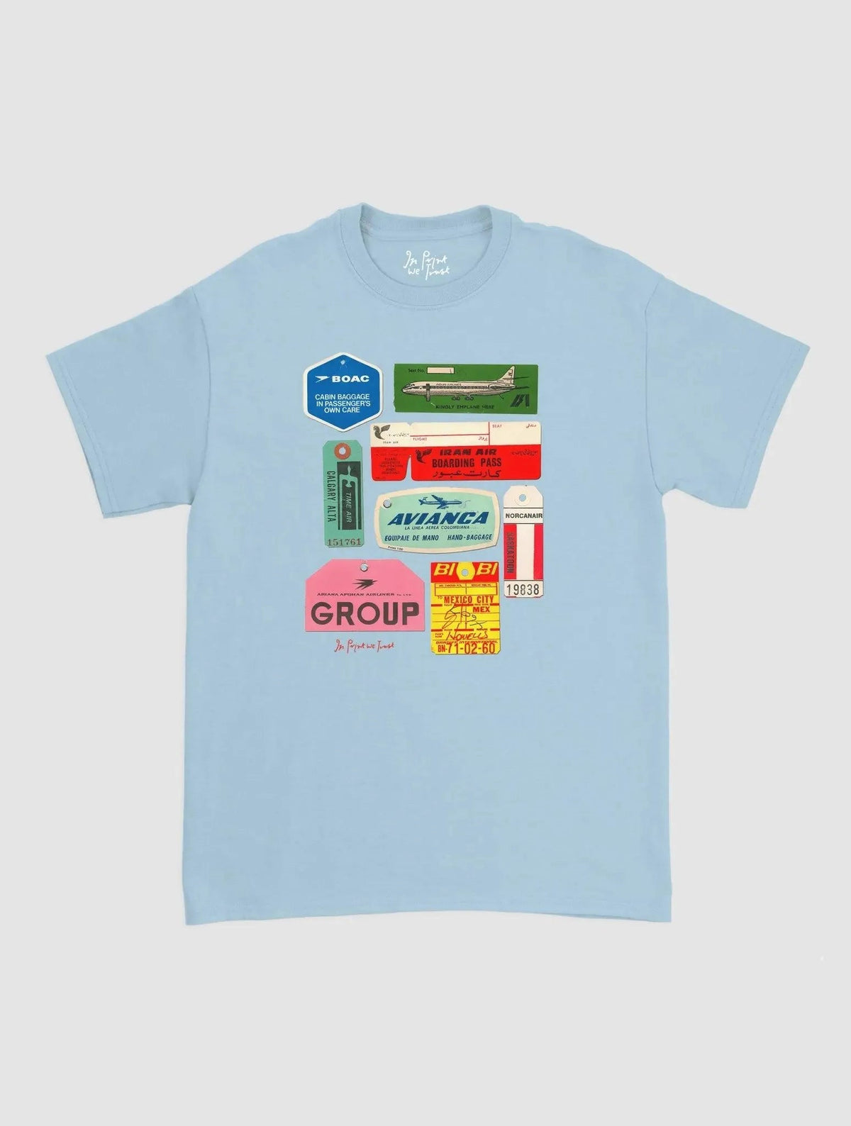 flights not feelings classic tee - In Print We Trust
