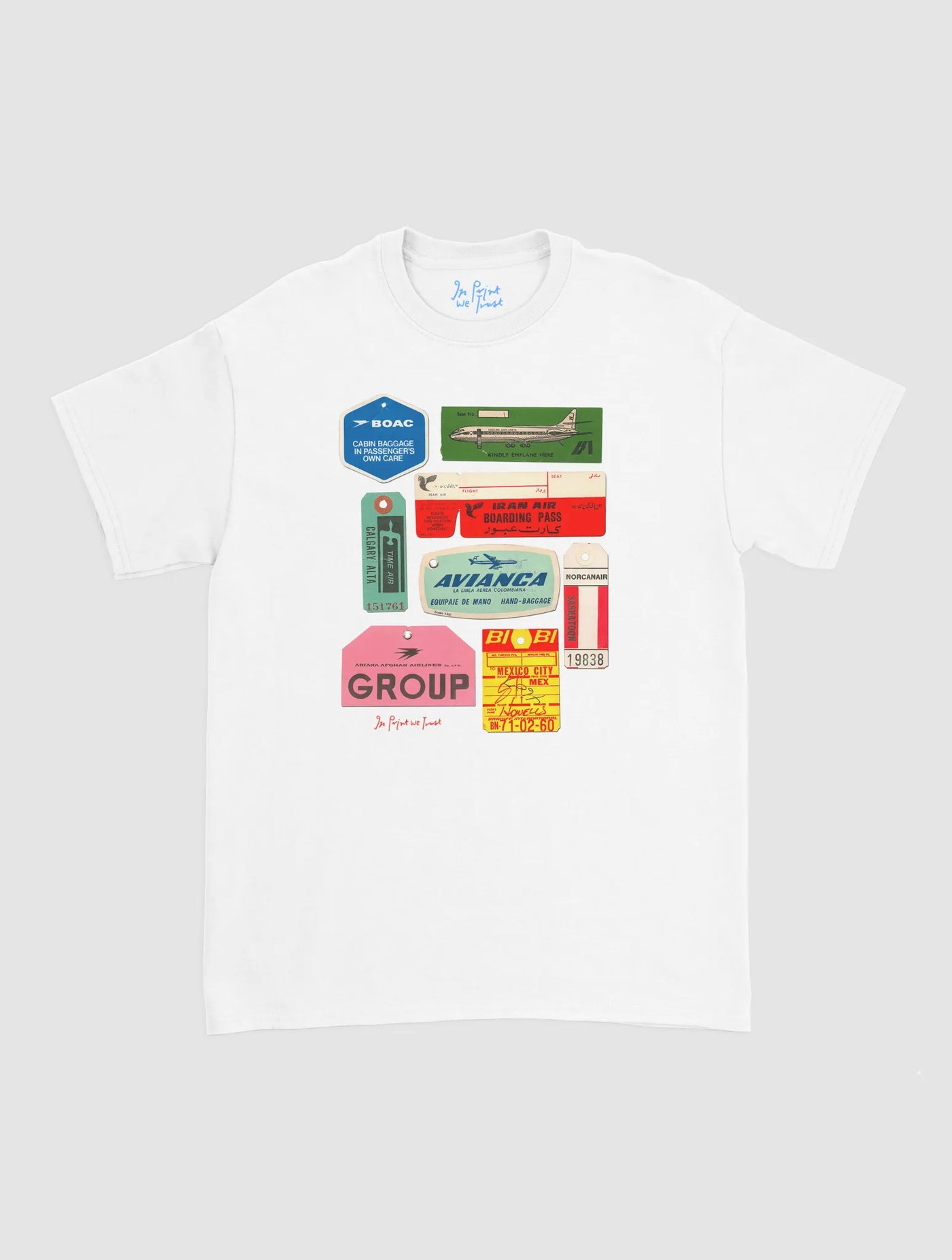 flights not feelings classic tee - In Print We Trust
