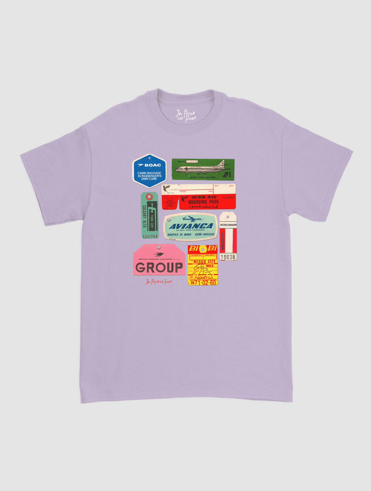 flights not feelings classic tee - In Print We Trust