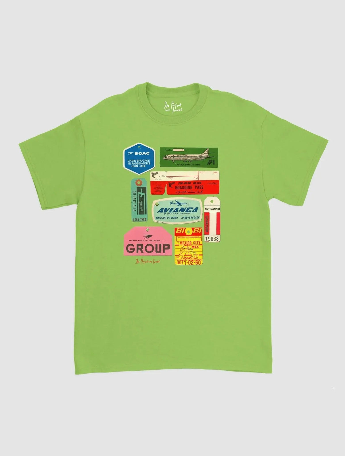 flights not feelings classic tee - In Print We Trust