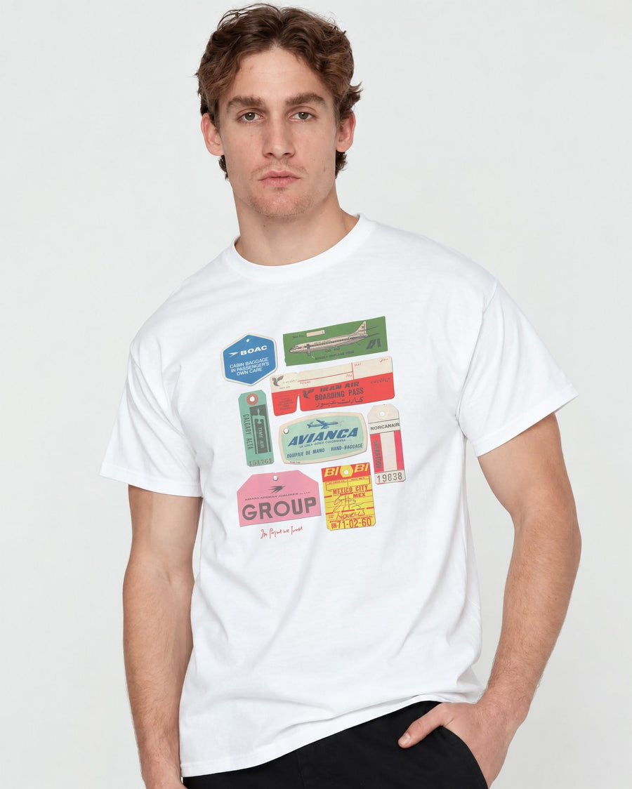flights not feelings classic tee - In Print We Trust