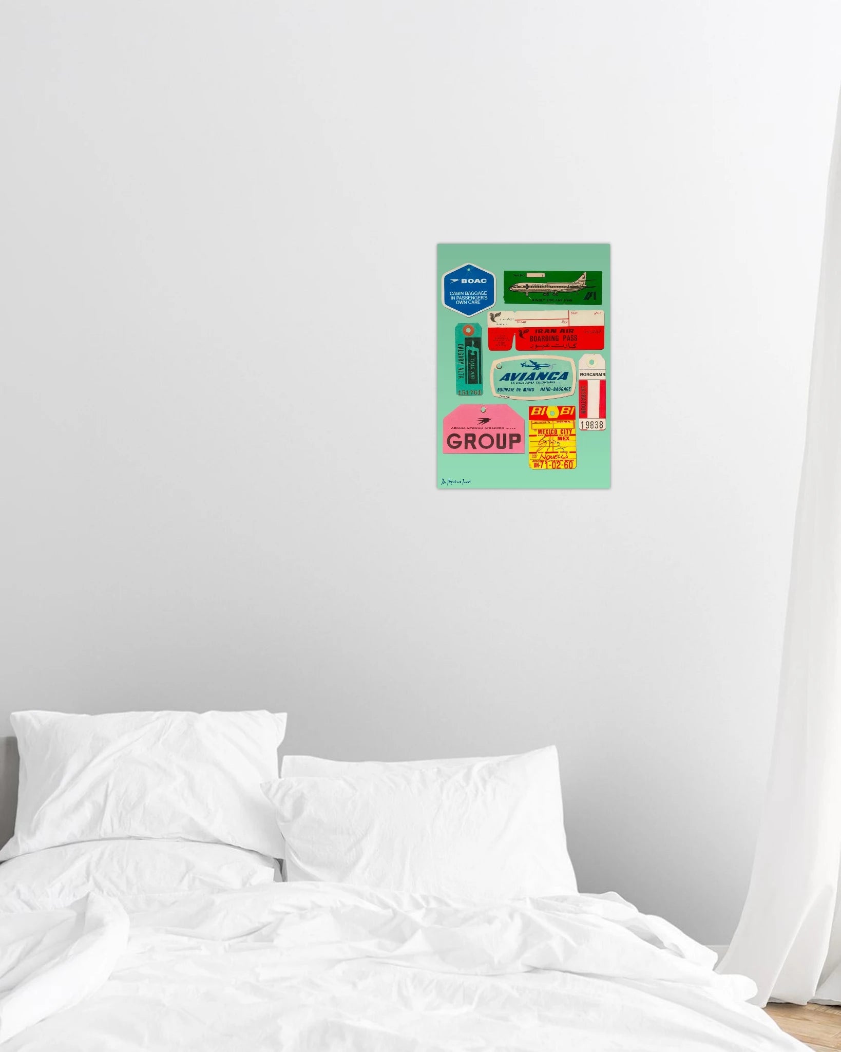 flights not feelings print - In Print We Trust