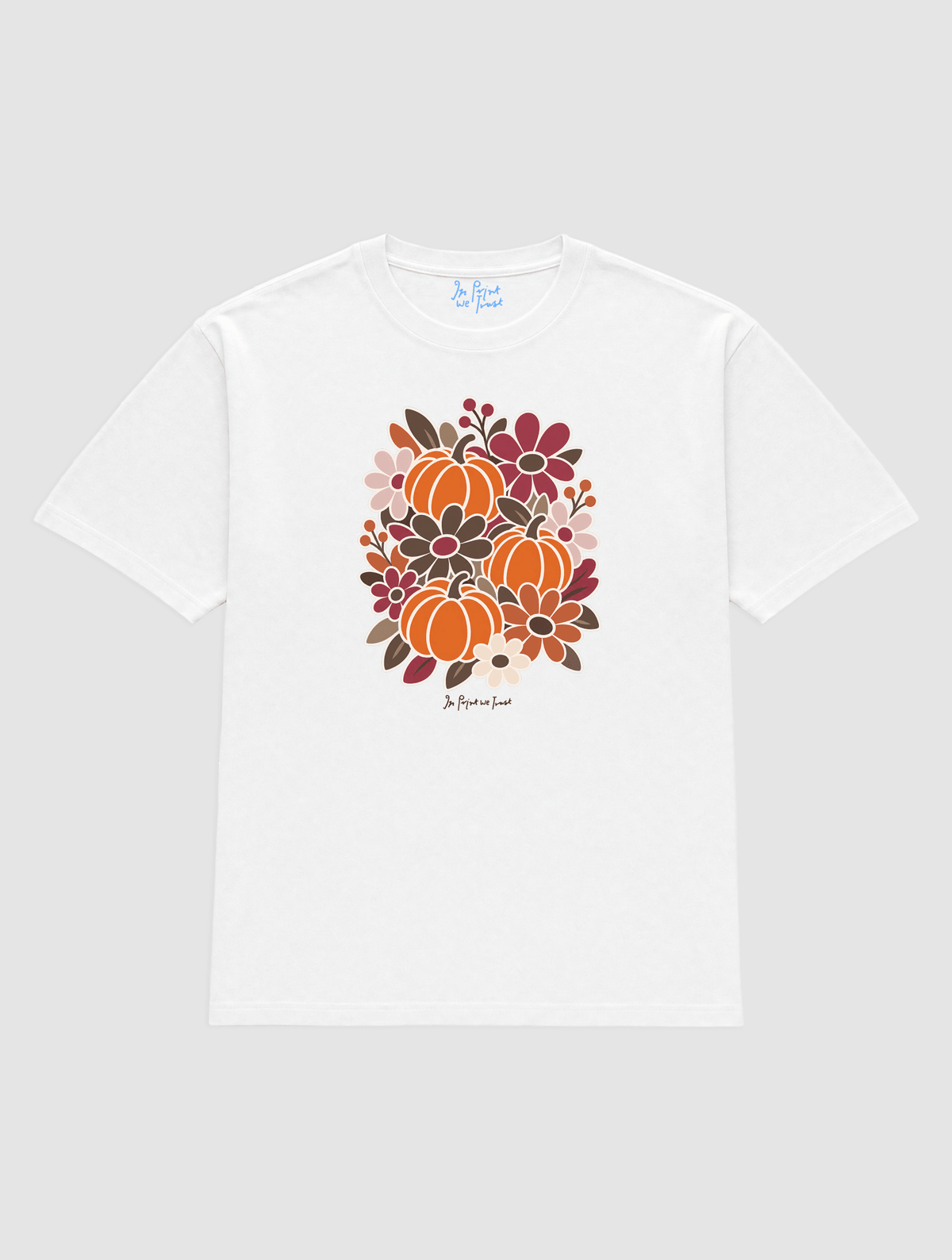 floral pumpkins - In Print We Trust