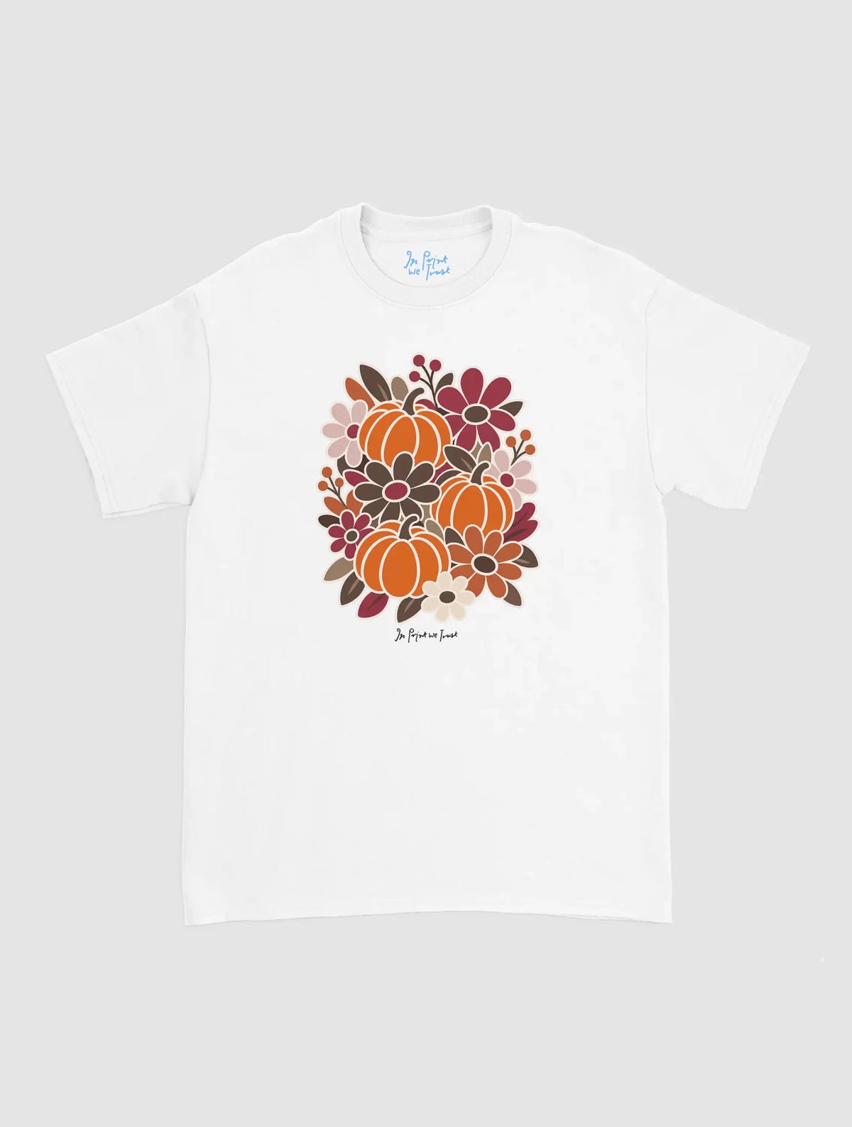 floral pumpkins - In Print We Trust
