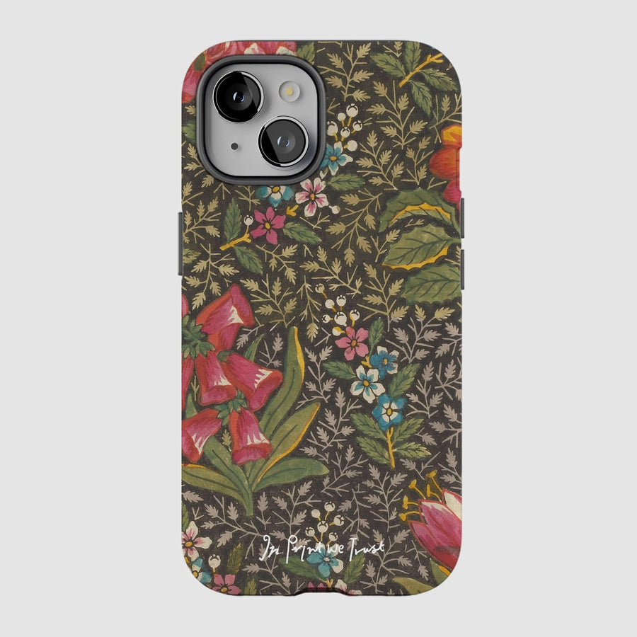 floral tough iPhone case - In Print We Trust