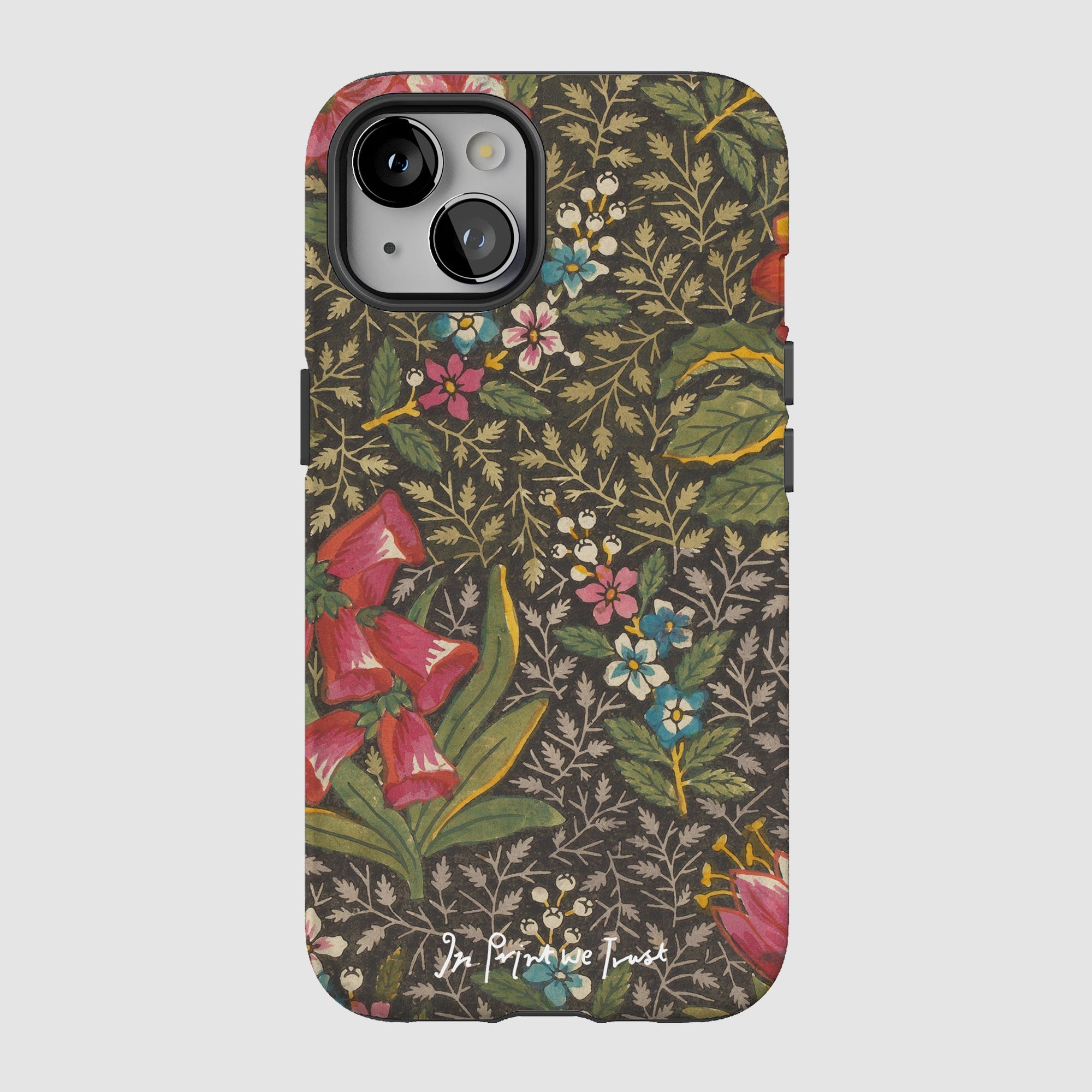 floral tough iPhone case - In Print We Trust