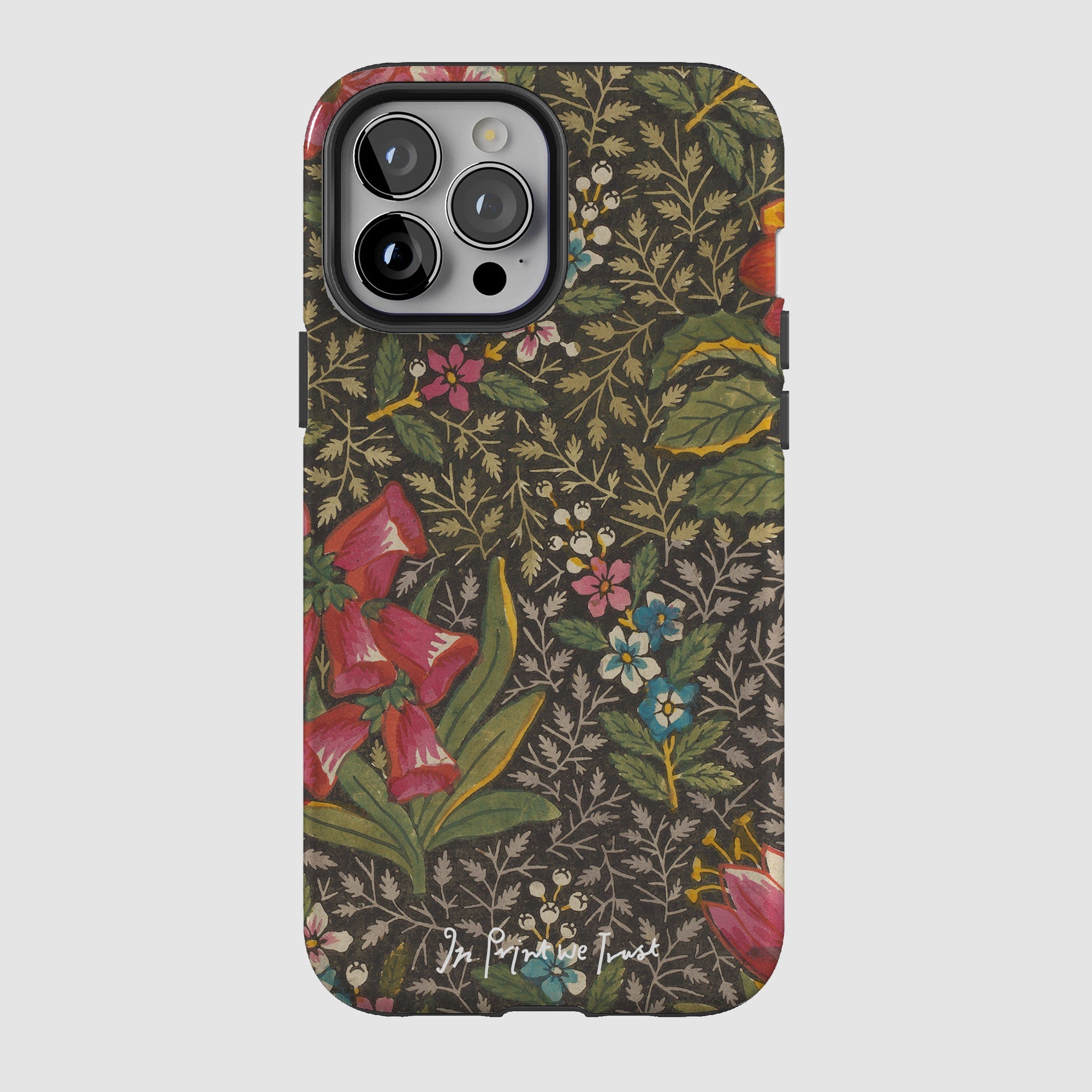 floral tough iPhone case - In Print We Trust