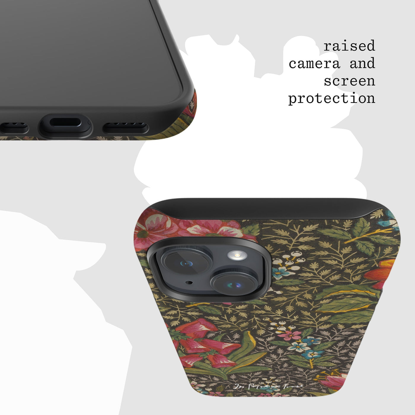 floral tough iPhone case - In Print We Trust