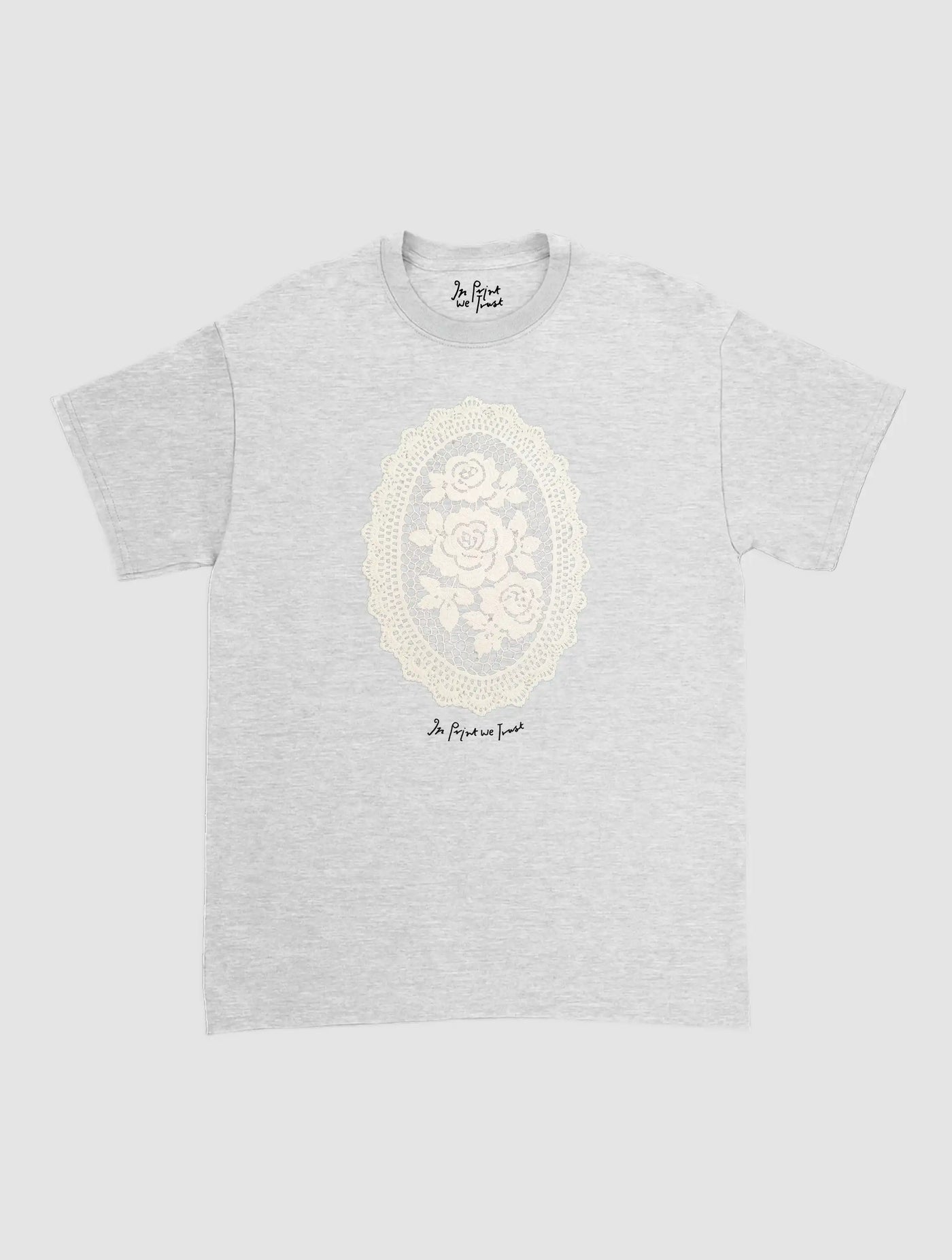 floral crochet classic tee