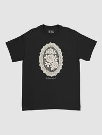 floral crochet classic tee