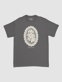 floral crochet classic tee