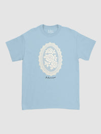 floral crochet classic tee