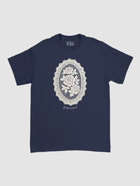 floral crochet classic tee