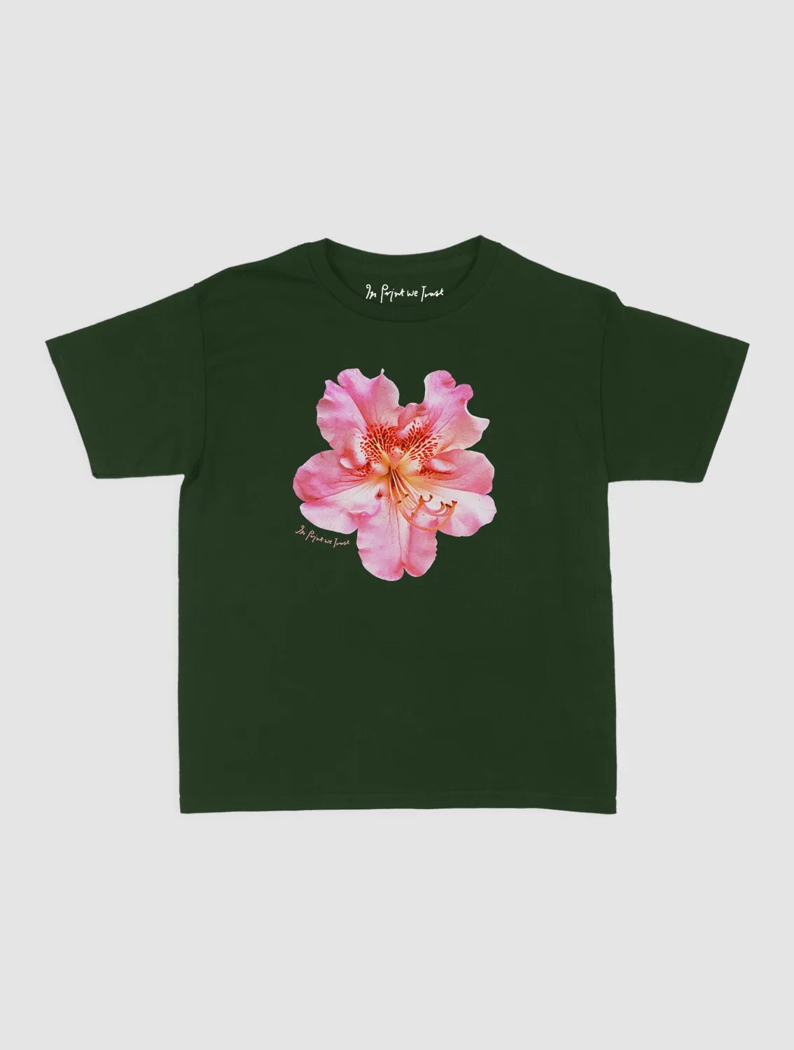 flower girl baby tee - In Print We Trust