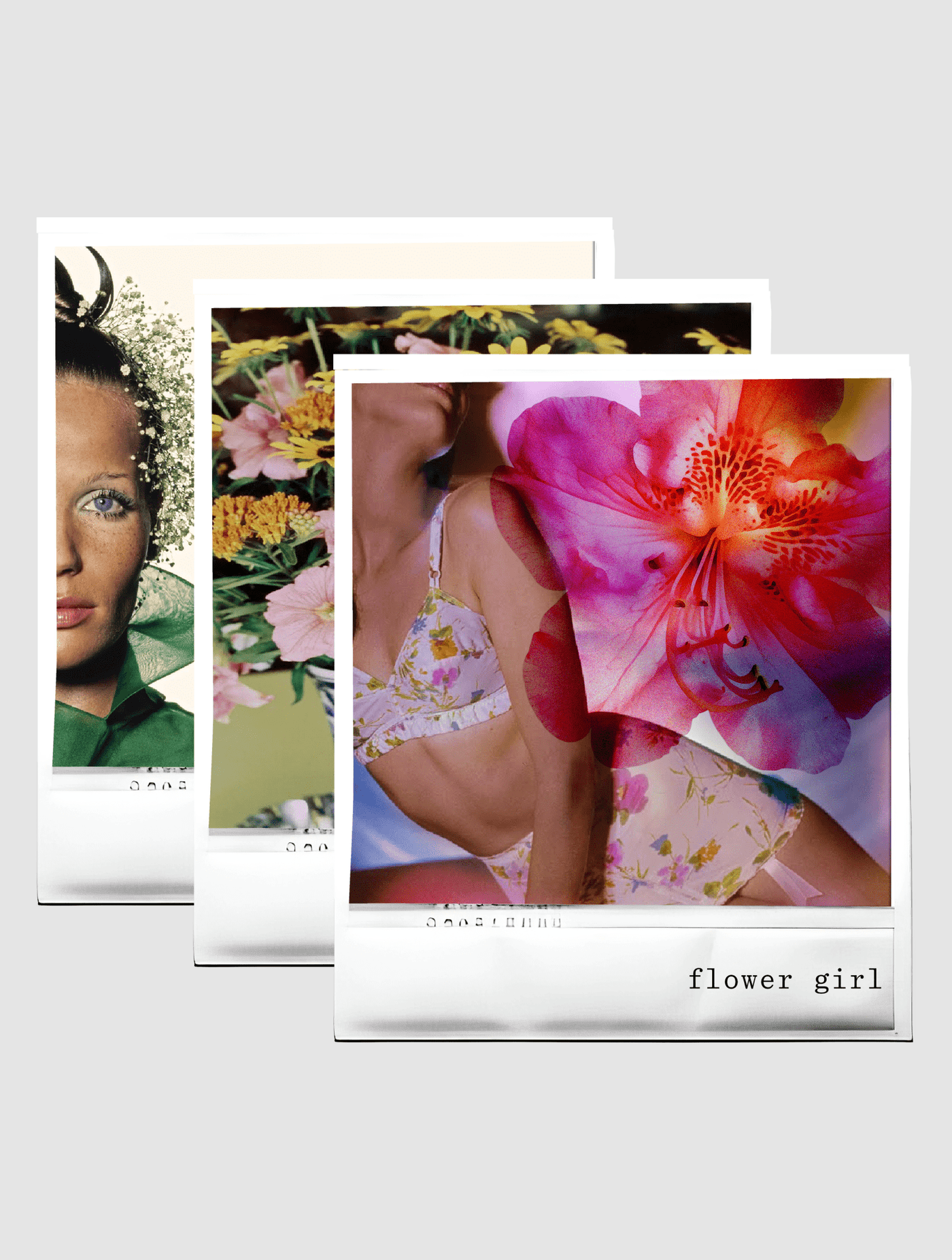 flower girl baby tee - In Print We Trust