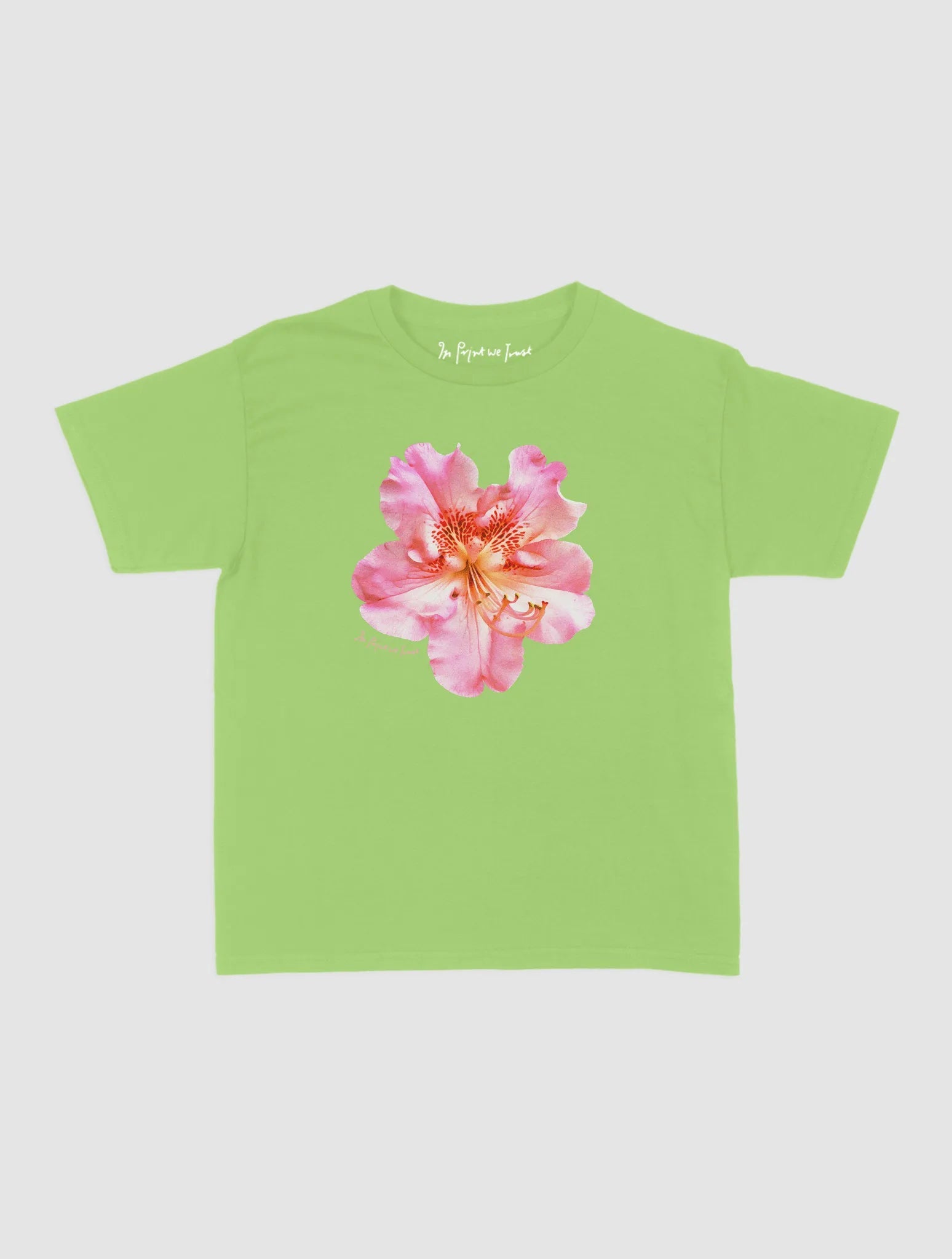 flower girl baby tee - In Print We Trust