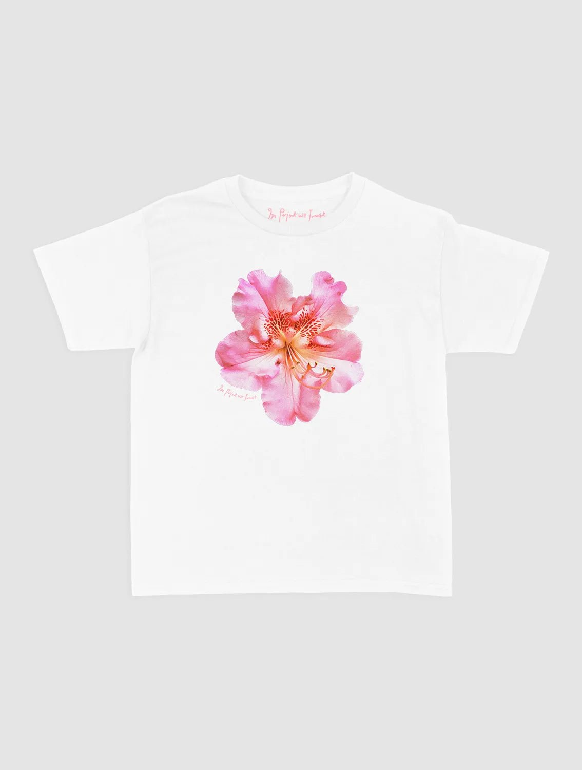 flower girl baby tee - In Print We Trust