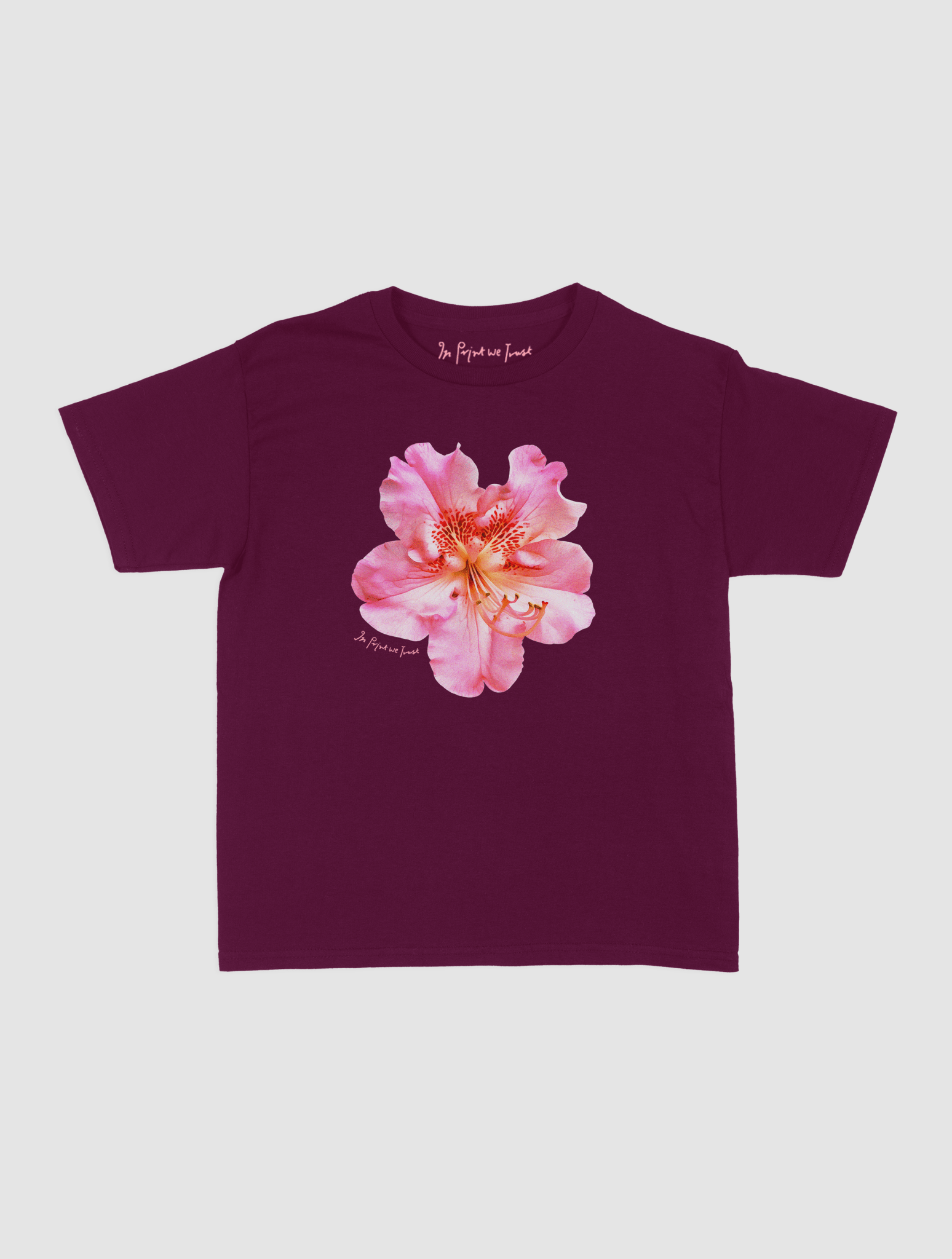 flower girl baby tee - In Print We Trust