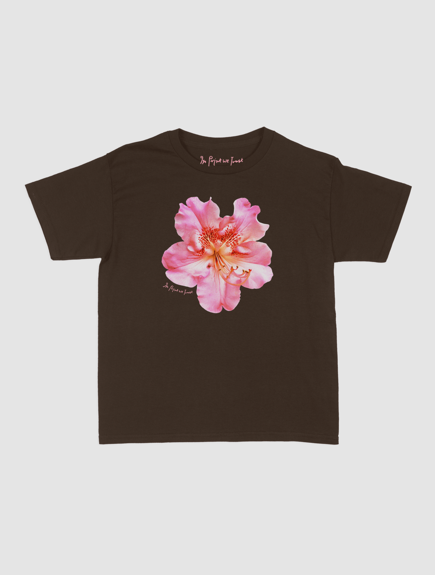 flower girl baby tee - In Print We Trust