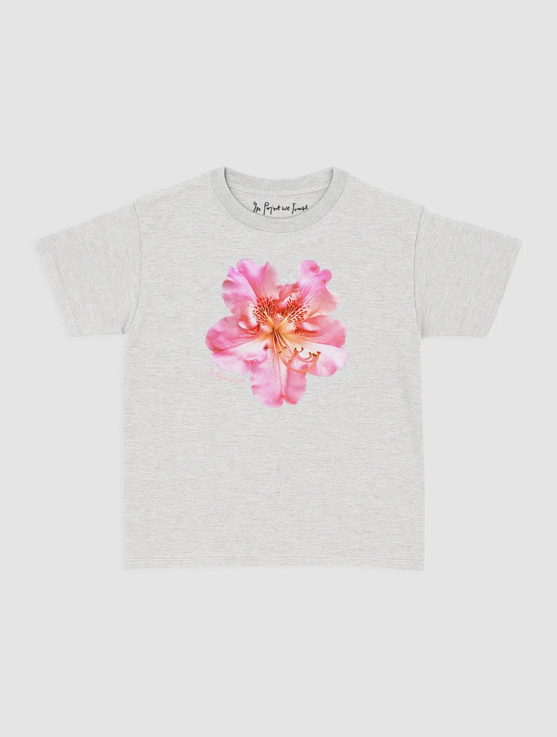 flower girl baby tee - In Print We Trust