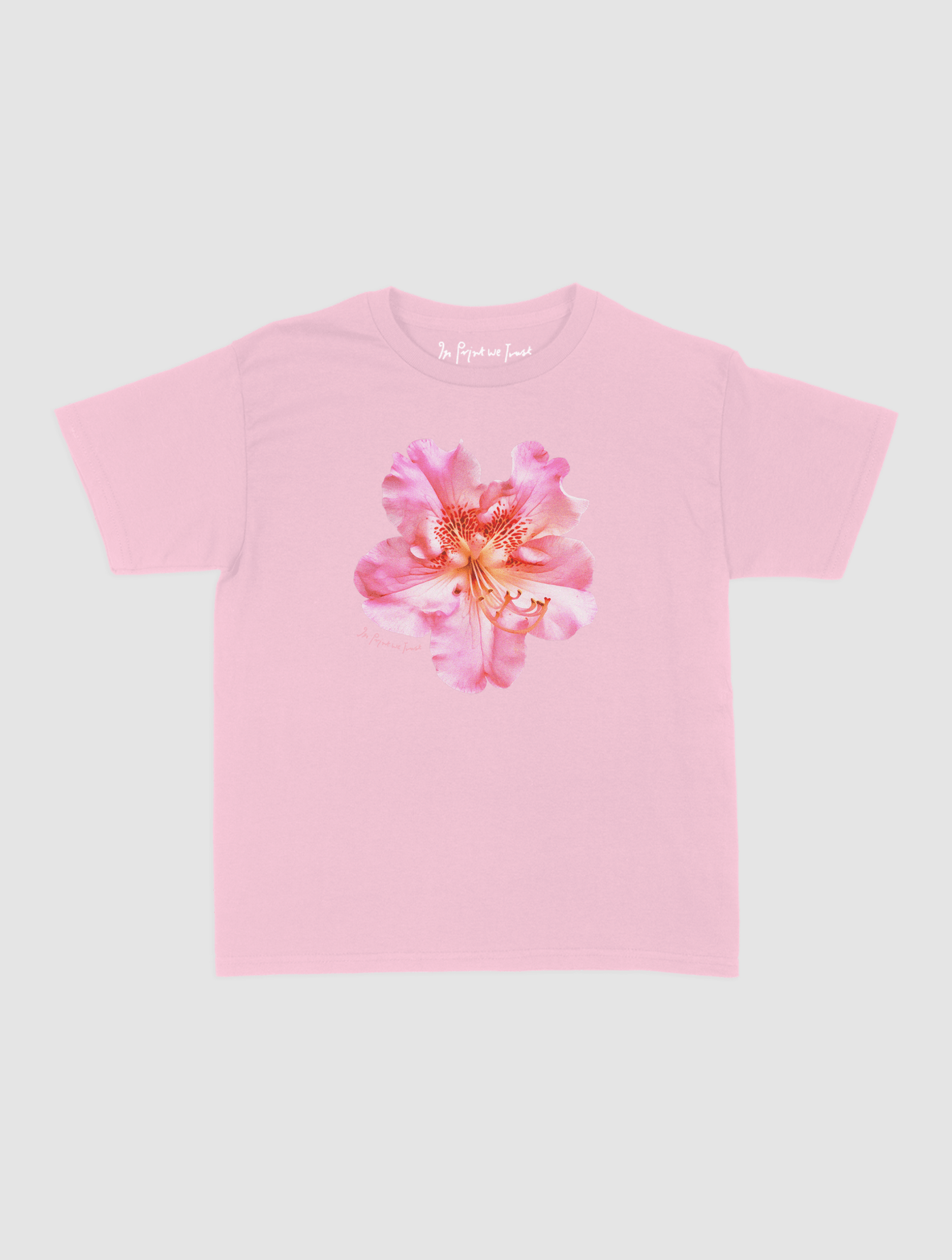 flower girl baby tee - In Print We Trust