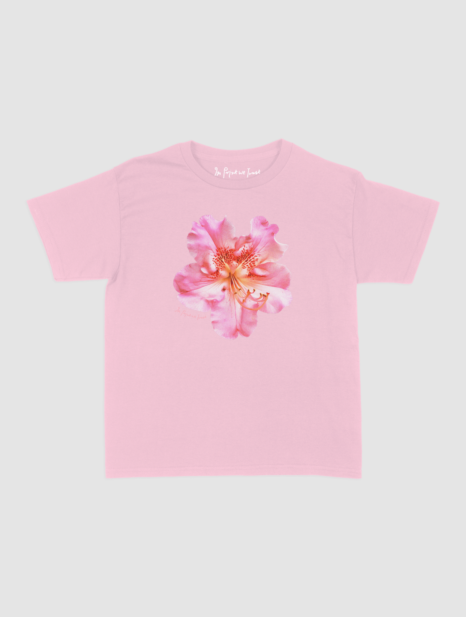 flower girl baby tee - In Print We Trust