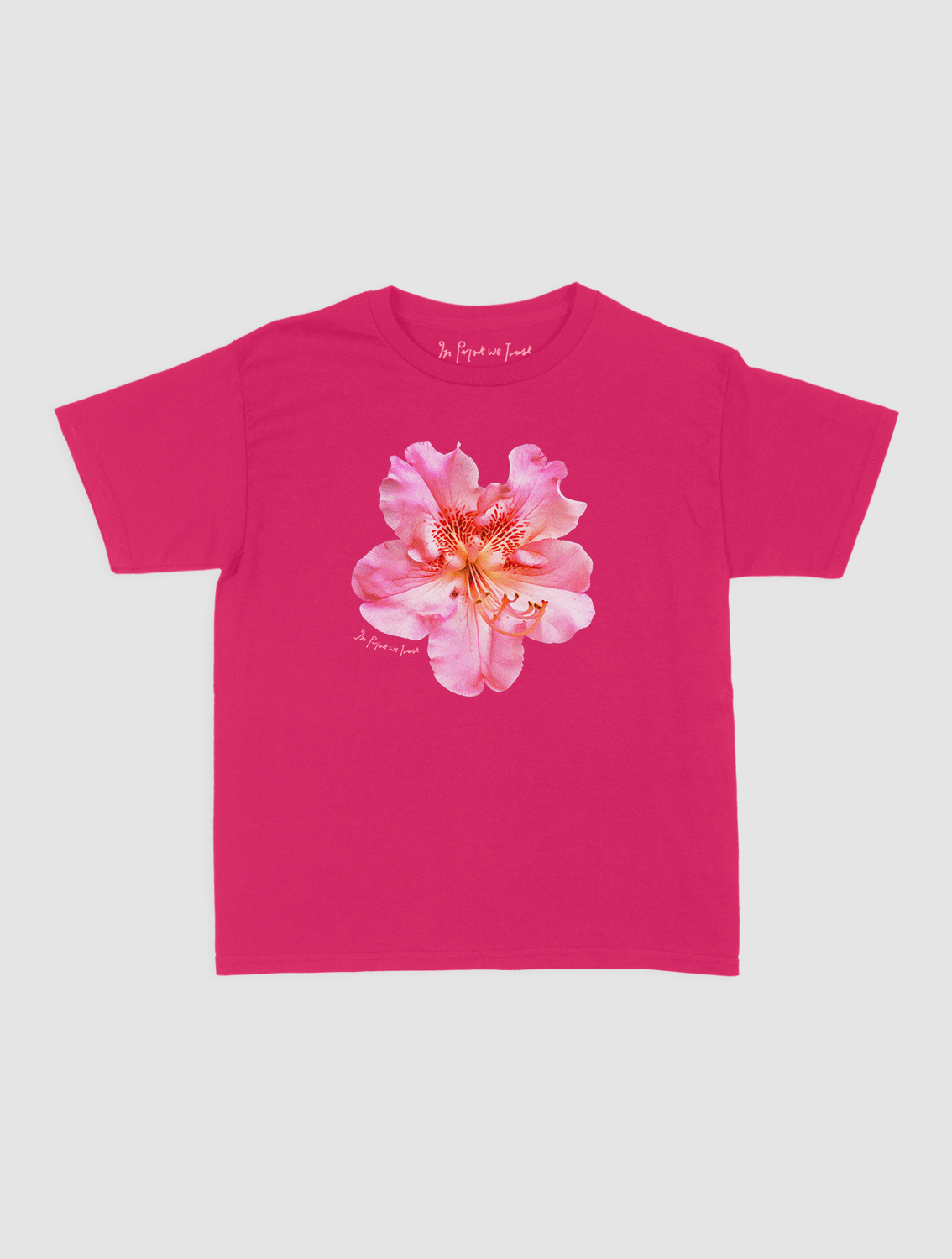flower girl baby tee - In Print We Trust