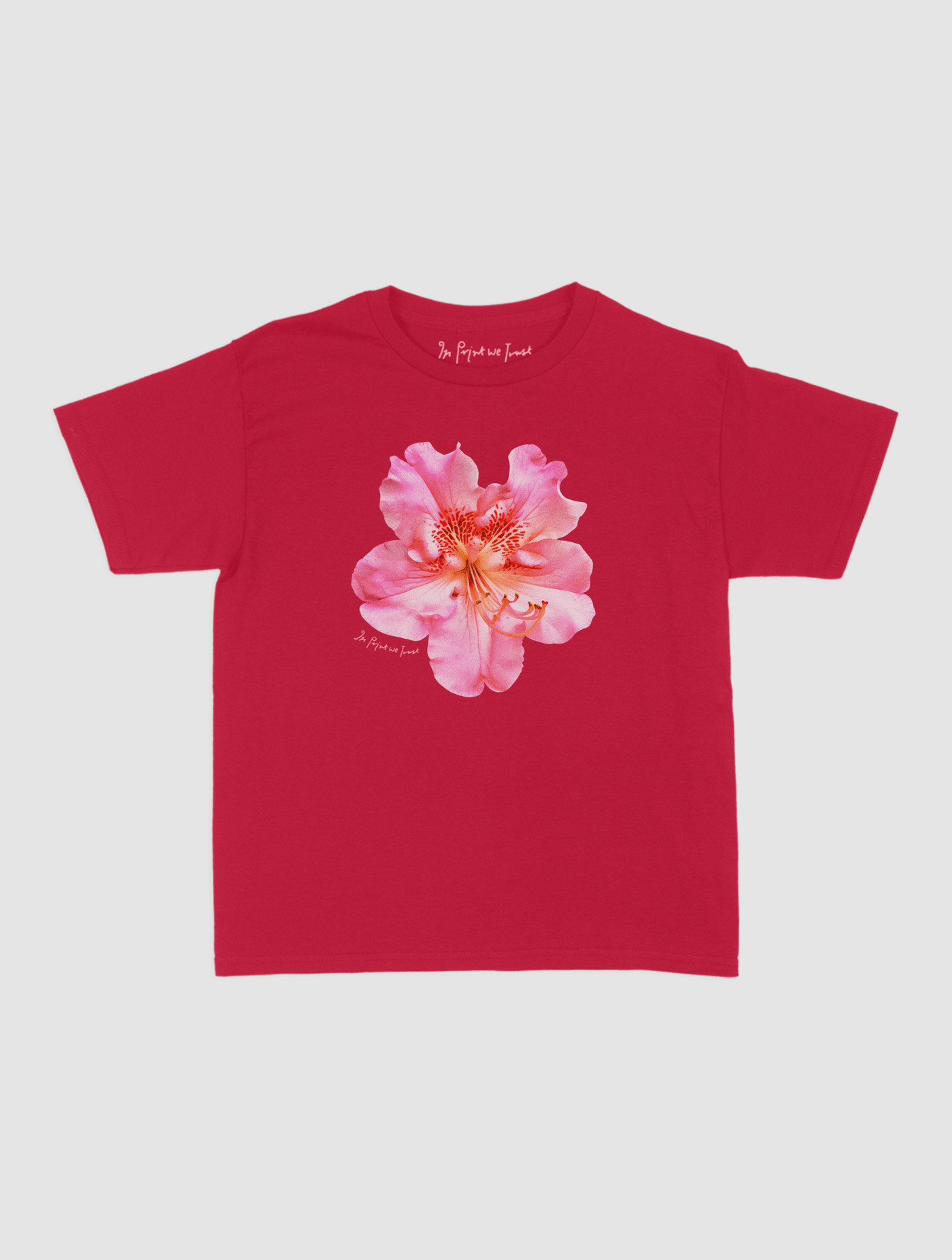 flower girl baby tee - In Print We Trust