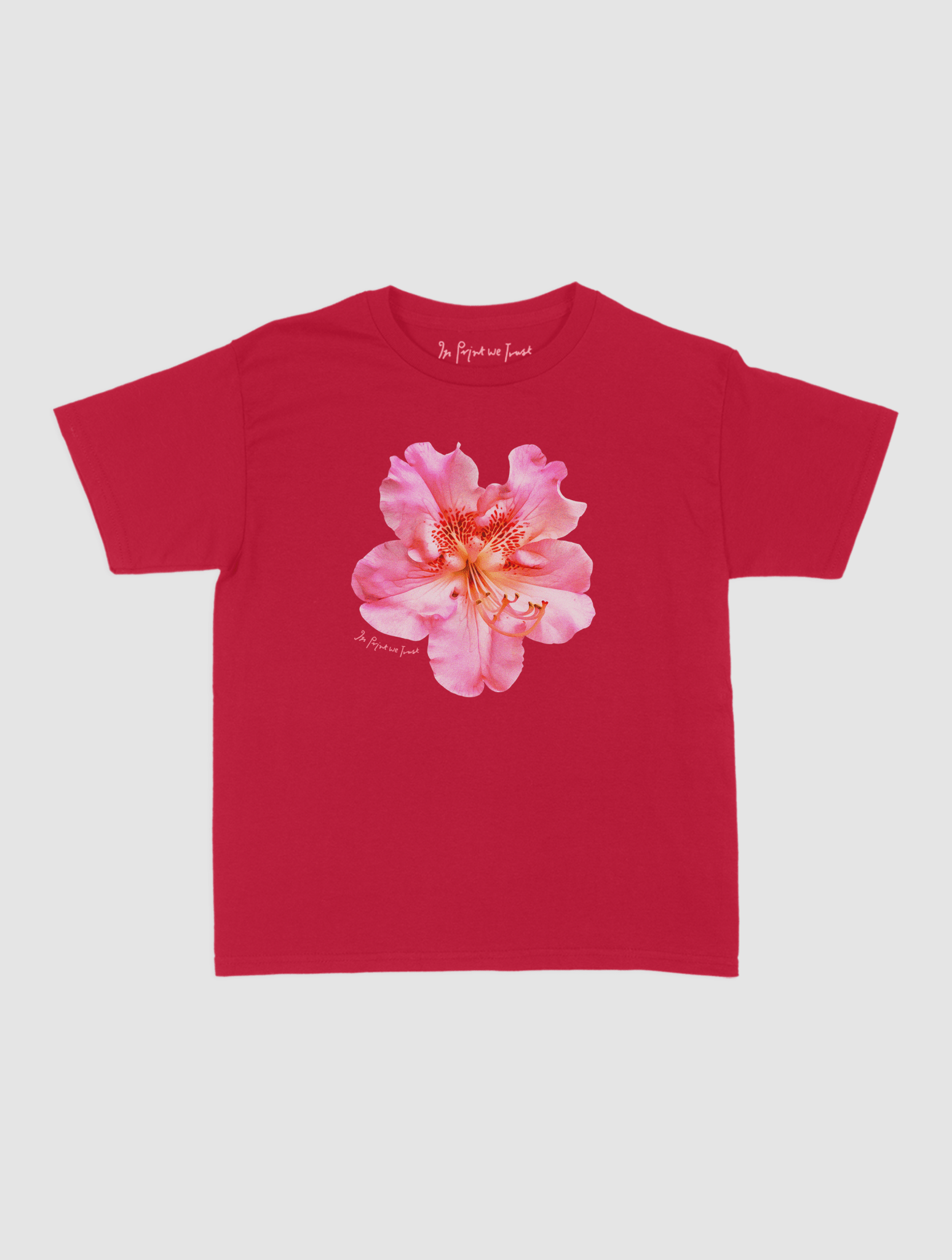 flower girl baby tee - In Print We Trust