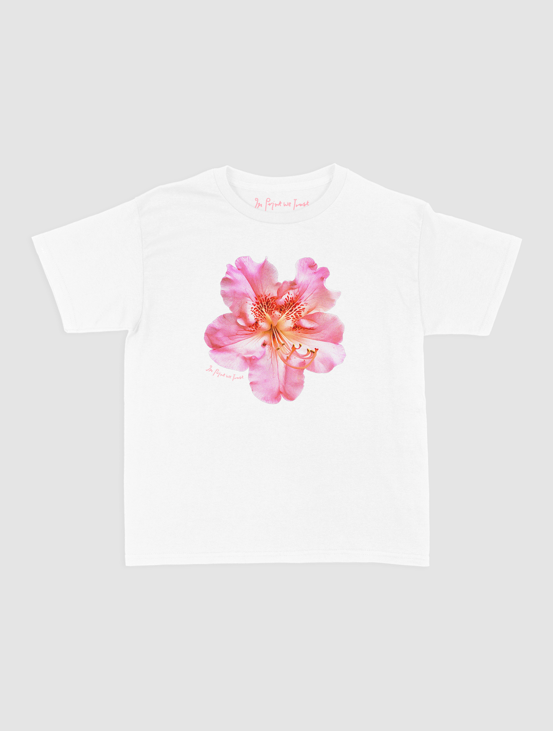 flower girl baby tee - In Print We Trust