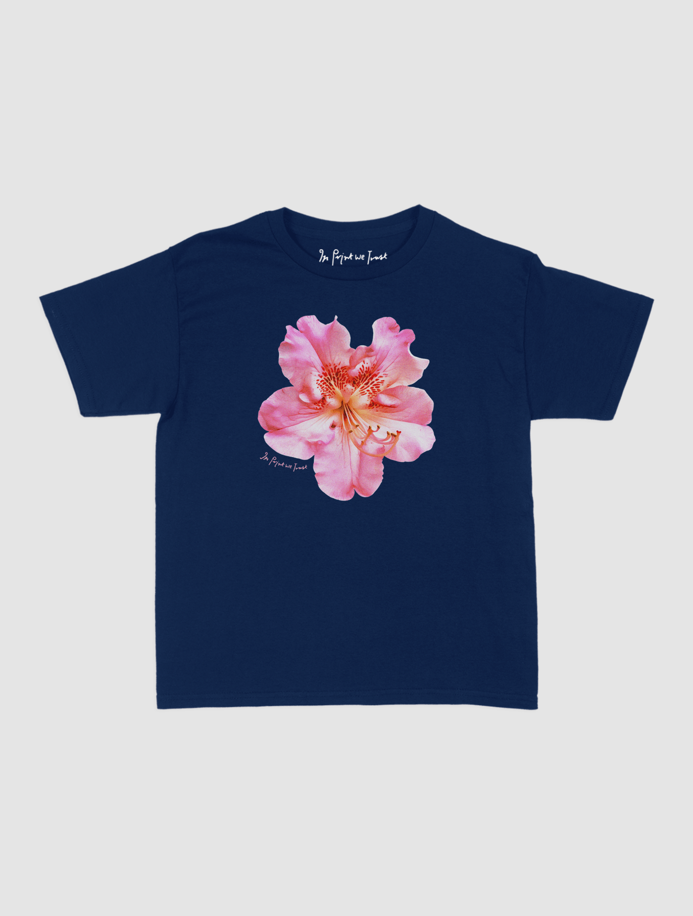 flower girl baby tee - In Print We Trust