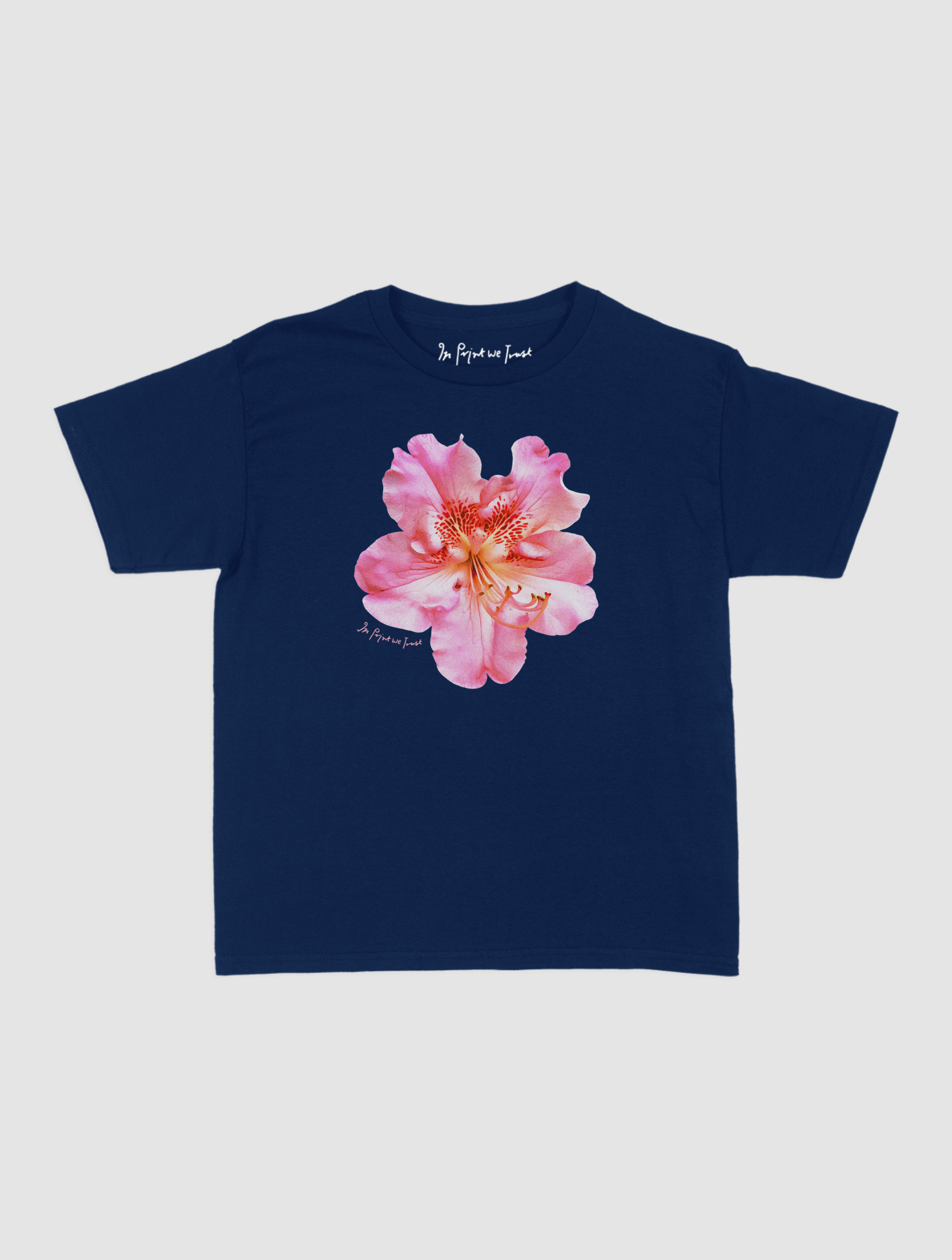 flower girl baby tee - In Print We Trust