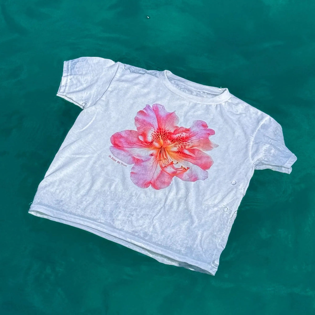 flower girl baby tee - In Print We Trust