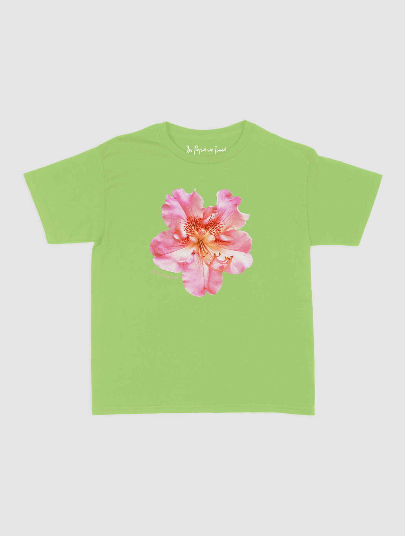 flower girl baby tee - In Print We Trust